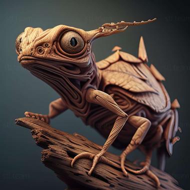 3D модель Nothrotheriidae (STL)